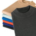 Half Turtleneck Thermal Young and Middle-Aged Casual Solid Color Sweater - Minihomy