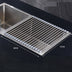 Creative Minimalist Multifunctional Household Pot Mat Kitchen Storage Drainage Storage - Minihomy