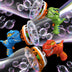 Dinosaur Bubble Machine Toy for Kids - Handheld Bubble Gun with Fan - Minihomy