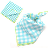 Pup Up the Style: Plaid Double Sided Cotton Pet Scarf!