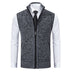 Men's Stand Collar Sweater Knitted Cardigan Coat - Minihomy