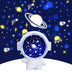 Galaxy Star Projector Starry Sky Night Light Astronaut Lamp Room Decr Gift Child Kids Baby Christmas Spaceman Projection - Minihomy