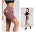 High Waist Fitness Gym Workout Leggings With Pockets - Minihomy