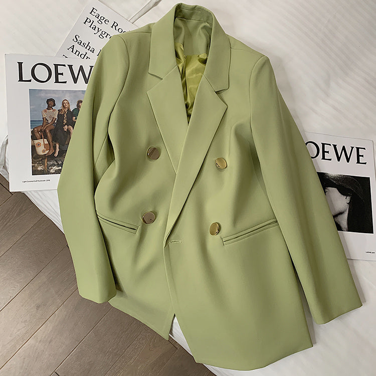 Women's British Style Casual Suit Jacket