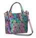 Geometric Luminous Purse And Handbag - Minihomy