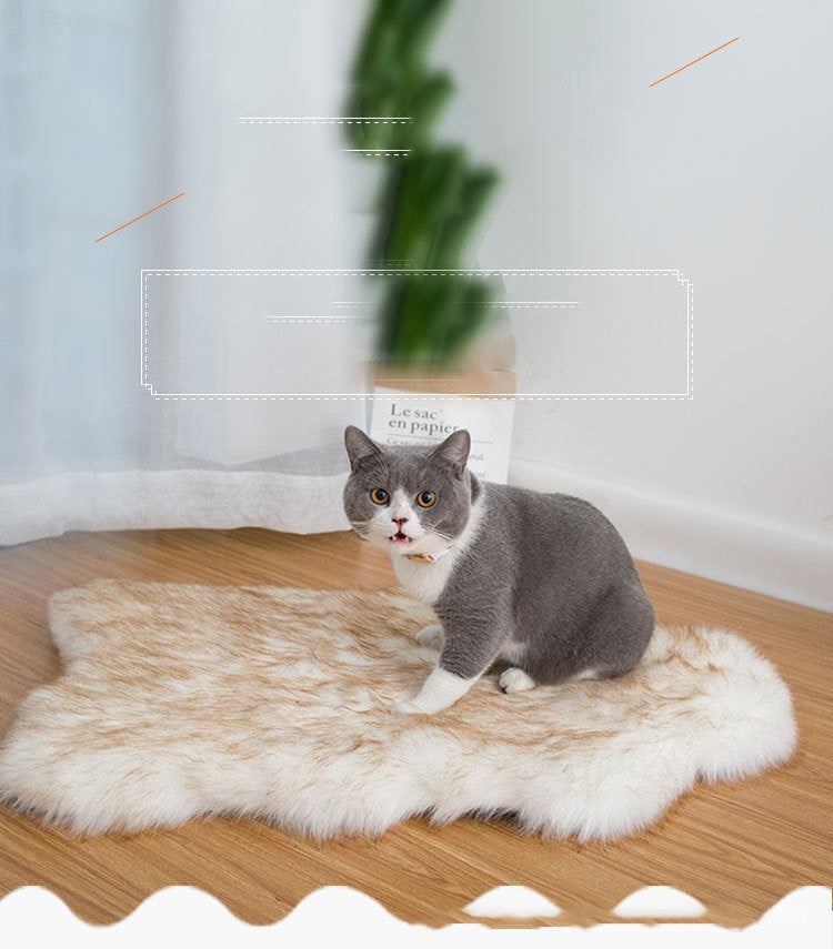 Dog Bed Large Super Soft Fluffy Comfortable Cat Cushion - Minihomy