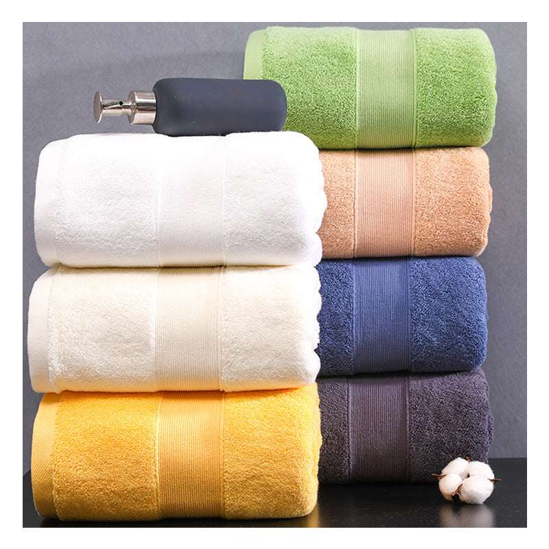 Color Cotton Bath Towel - Minihomy