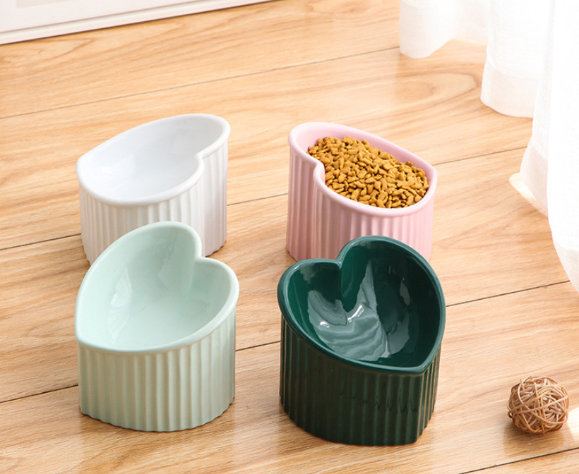 Pet Ceramic Bowl - Elevated Design for Healthy Feeding - Minihomy