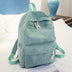 Durable Corduroy Backpack for Students - School Bag with Shoulder Straps - Minihomy