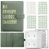 Couple Challenge Save Money Deposit And Savings Journal Book Loose-leaf Binder - Minihomy