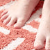 Absorbent floor mat carpet in bathroom - Minihomy