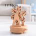 Music Boxes Innovative Rotating Musical Box Wooden Music Box Table Decoration - Minihomy