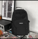 Waterproof Backpack for Students - High Capacity Nylon School Bag