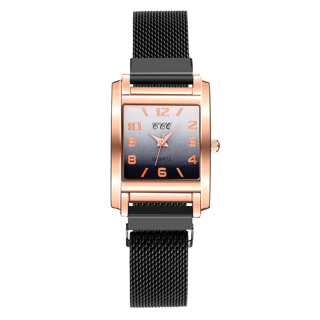 Women's Casual Quartz Watch with Magnetic Clasp