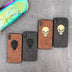 High-quality 3D metal skull phone case - Minihomy