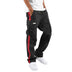 Men's Casual Drawstring Drawstring Pocket Color Blocking Pants - Minihomy