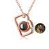 Camera Shaped Customized Photo Projection Necklace - Minihomy