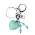 Love Natural Stone Crystal Keychain - Minihomy