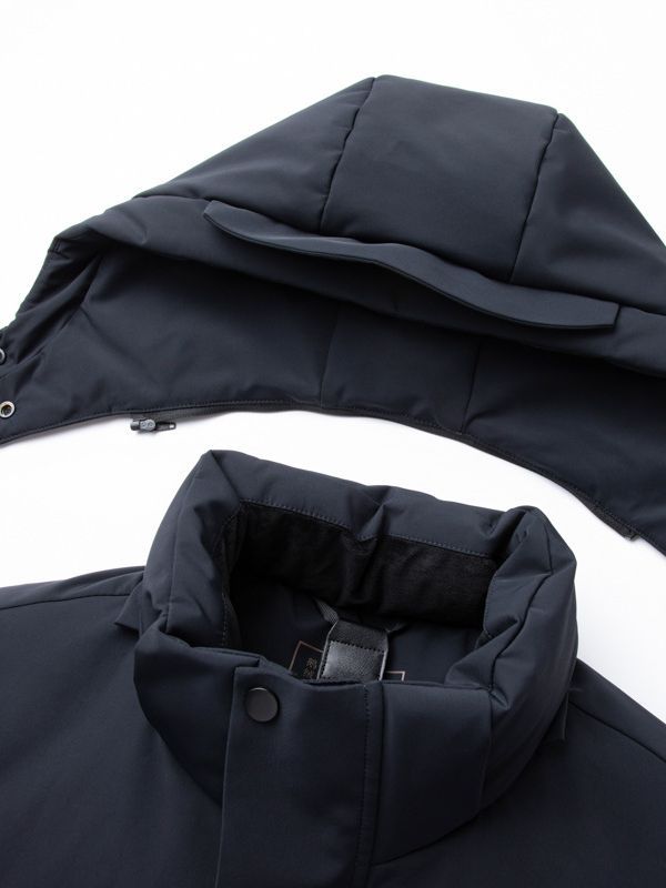 Down Jacket Men's Simple Casual Mid-length - Minihomy