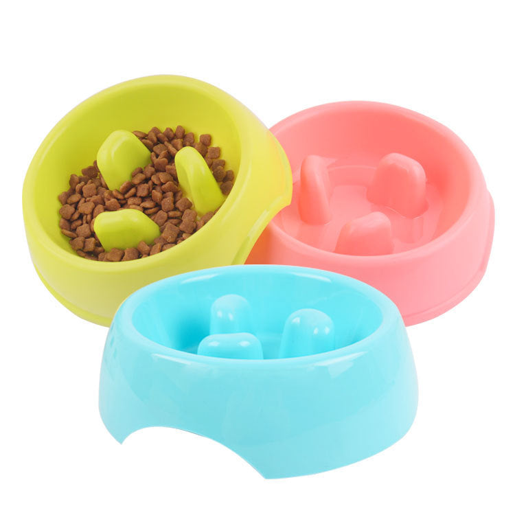 Anti-choking dog bowl slow food bowl - Minihomy