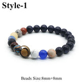 Universe Galaxy Eight Planets Bracelet