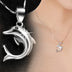 Dolphin Love Necklace for Women - Minihomy