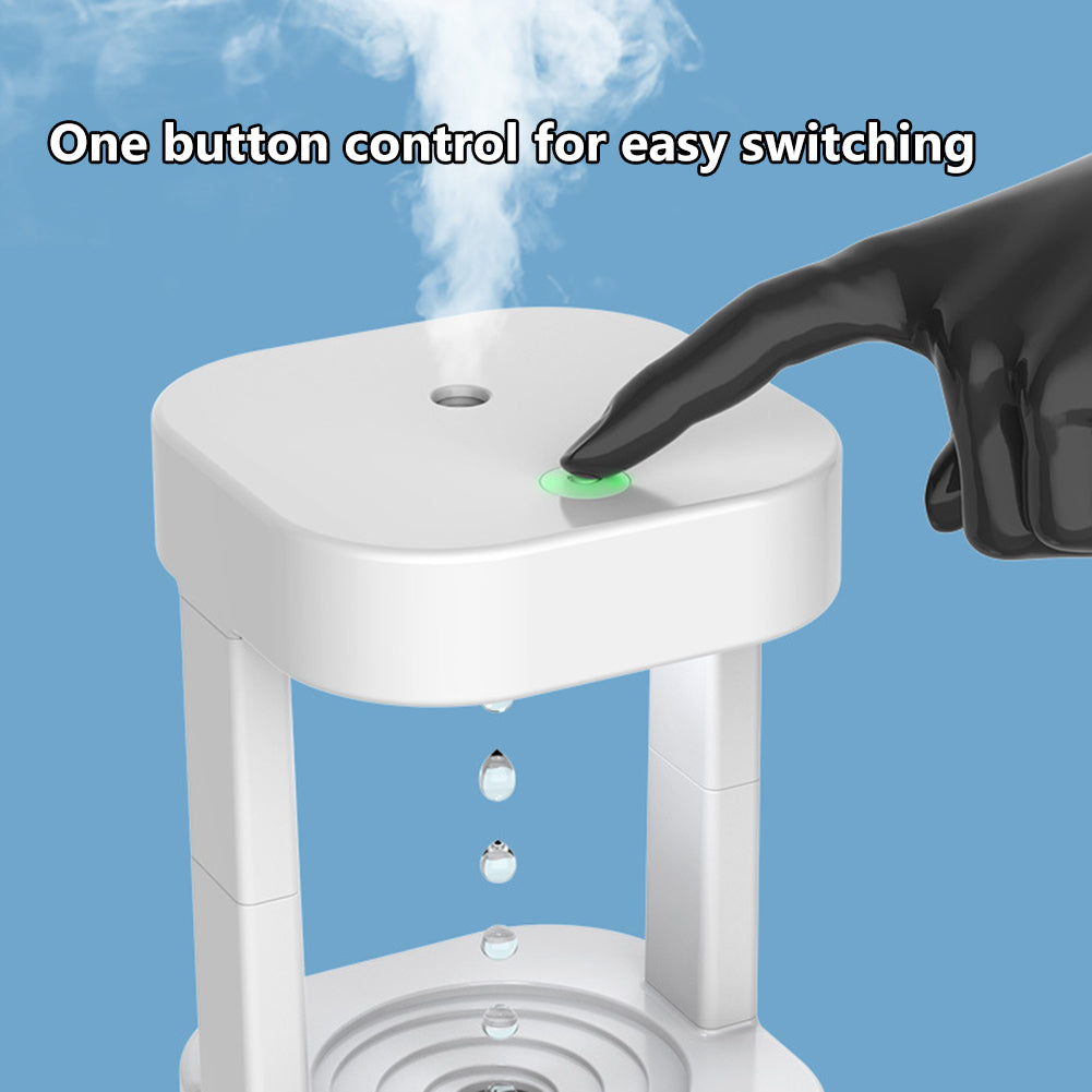 Creative Anti-Gravity Water Drop Humidifier - Minihomy