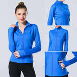 Windbreaker With Thumb Holes Joggers Gym Jacket Sport