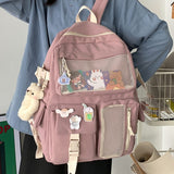 Harajuku Backpack: Large Capacity Teen Backpack for Junior High