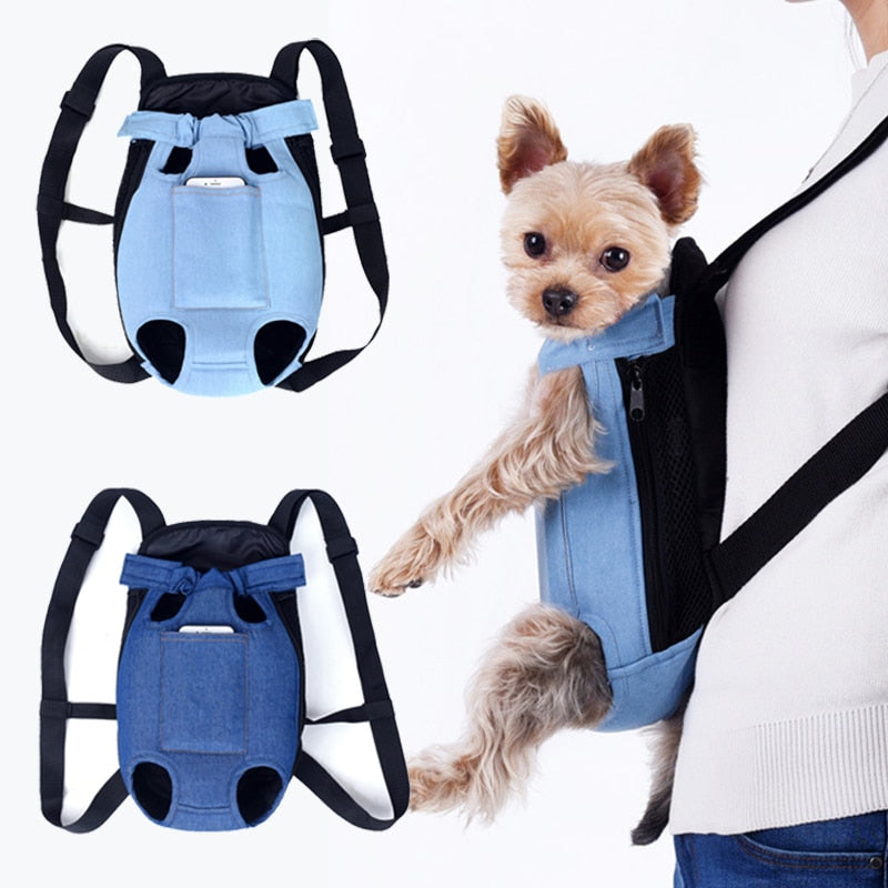 Pet Dog Carrier Backpack Mesh Dog Carriers Bag - Minihomy