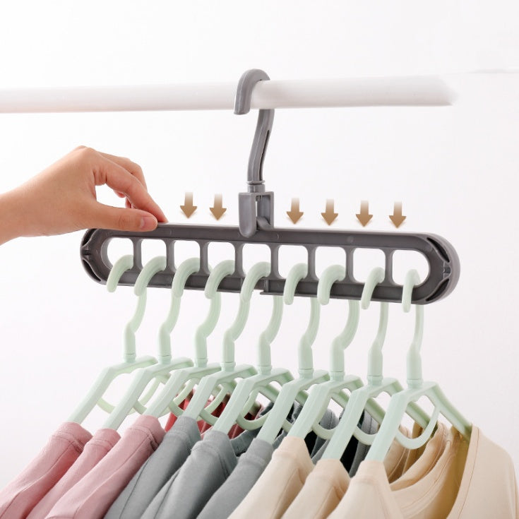 Clothes Hanger Plastic Storage Hanger Hanger Hook - Minihomy