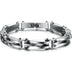 Diamond Texture Mens Titanium Steel Bracelet - Minihomy