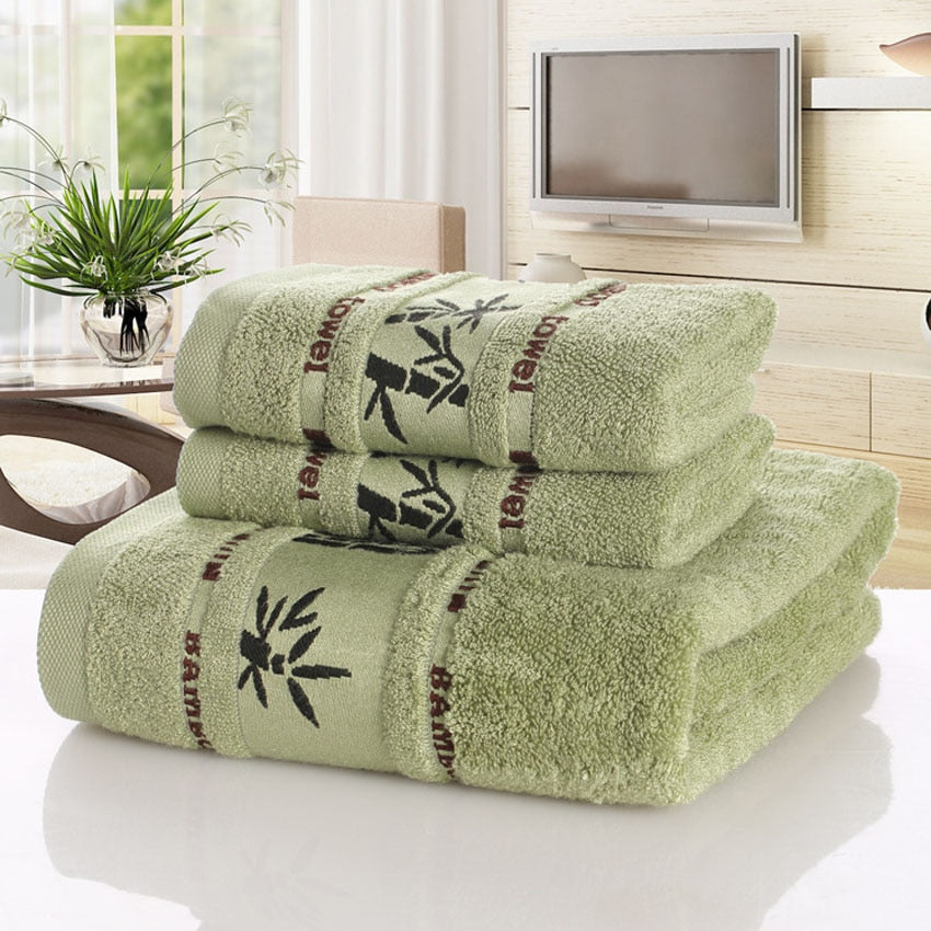 Bamboo Charcoal Fiber Bath Towel - Minihomy