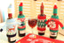 Knitted Christmas Bottle Set - Minihomy