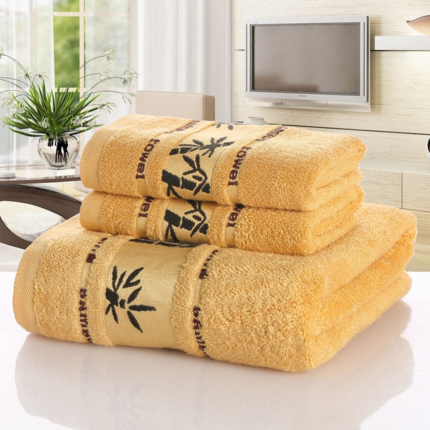 Bamboo Charcoal Fiber Bath Towel - Minihomy