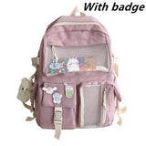 Harajuku Backpack: Large Capacity Teen Backpack for Junior High