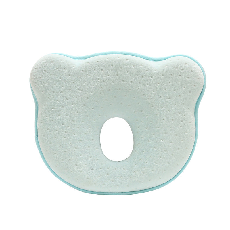 Newborn Infant Anti-Roll Pillow - Prevents Flat Head and Supports Neck - Minihomy