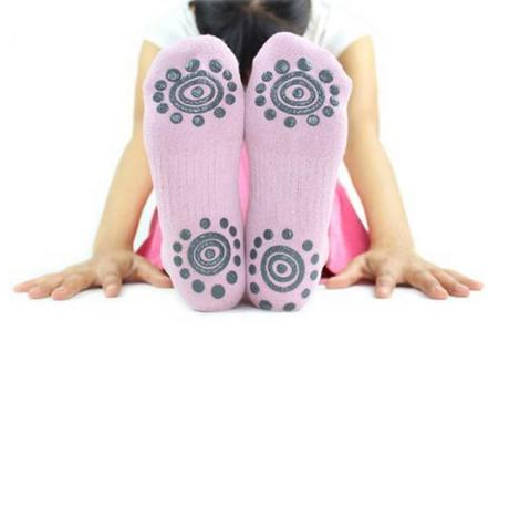 Non-slip Yoga Socks Silicone Granules Floor Socks - Minihomy