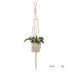 Custom Hand-knitted Hanging Flowerpot Net Bag - Minihomy