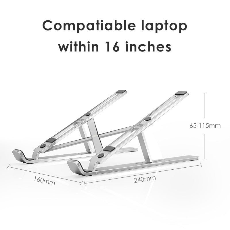 Laptop stand cooling portable adjustable stand - Minihomy