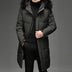 Men's Long Over Knee Down Warm Jacket - Minihomy