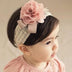 Baby Lace Headband: Flower Style Fabric Hair Band - Minihomy