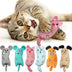 Cat Pet Plush Embroidered Mint Toys - Minihomy