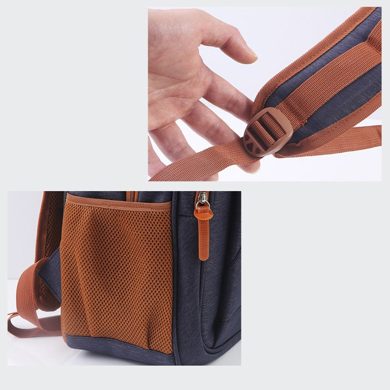 Large Capacity And Simple Men's Backpack Computer Bag - Minihomy