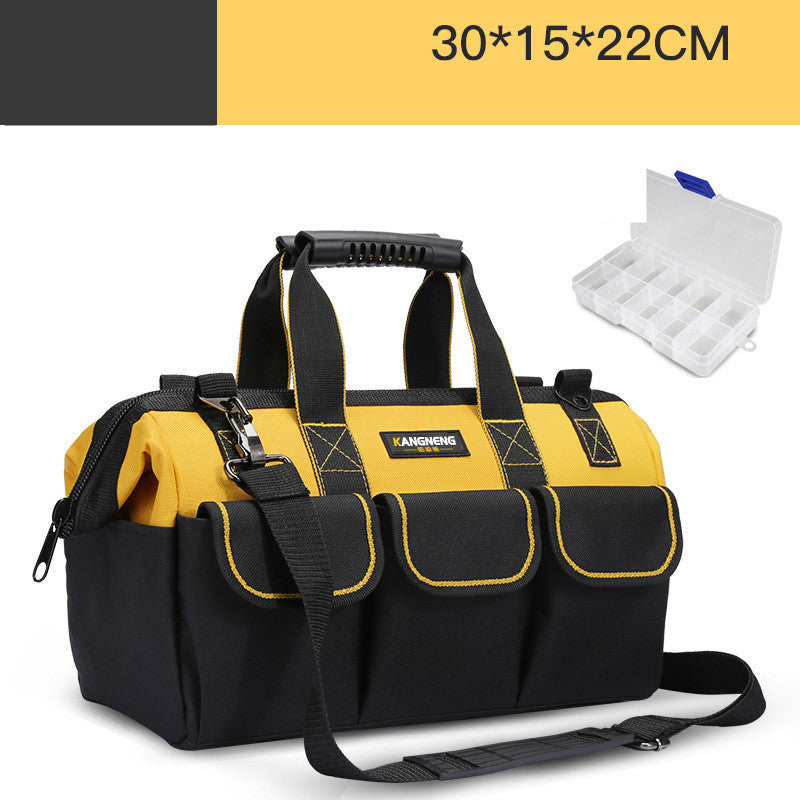 Hand-held Tool Multifunctional Canvas Thick Wear-resistant Tool Bag - Minihomy