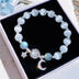 Lavender Opal Bracelet Female Special-interest Design Gray Moonlight - Minihomy