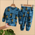 Children's Cartoon Cute Print Home Service Pajamas Set - Minihomy