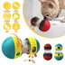 Interactive Food Dispensing Dog Toy - Slow Feeder Puzzle Ball for Stomach Health & Intelligence Boost - Minihomy