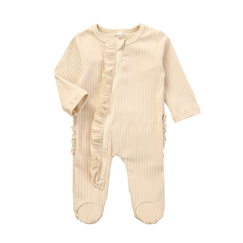 Baby Rompers  Autumn Winter Boys Girls Long Sleeve Jumpsuit Romper - Minihomy