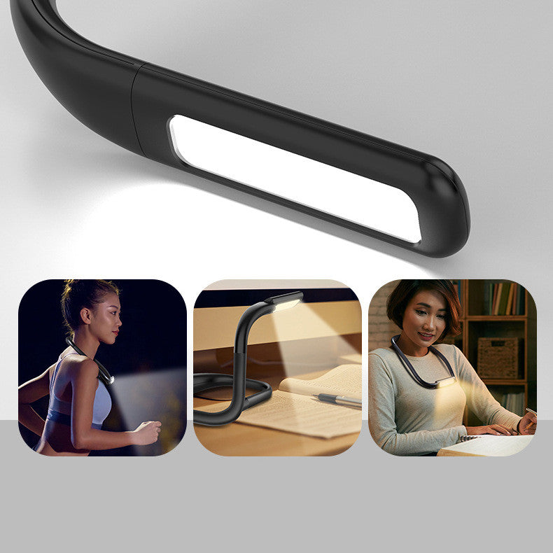 Dimmable Handsfree LED Neck Light - Flexible Hug Light for Book Reading - Minihomy